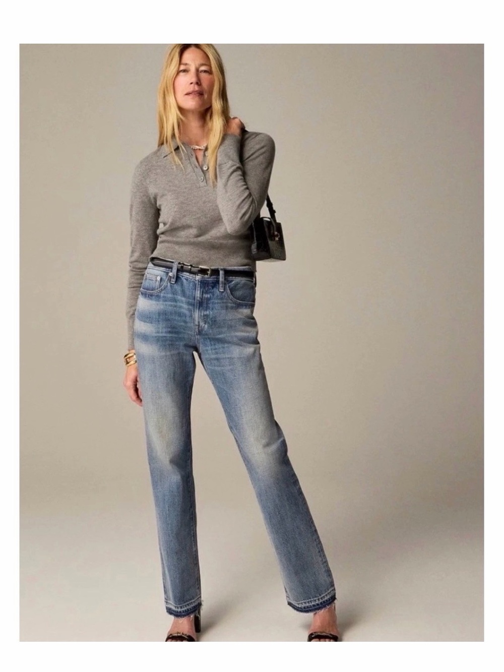 J. Crew Mid-Rise Straight Jean -NWT